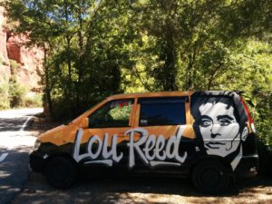 Lou Reed en el bosque