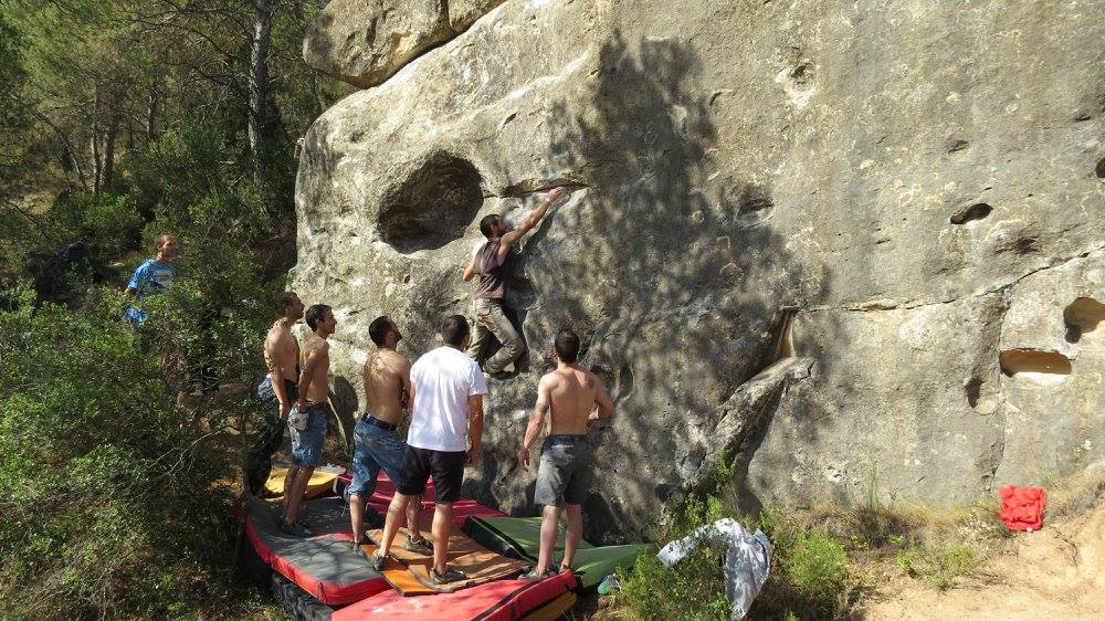 boulder en Alcañiz