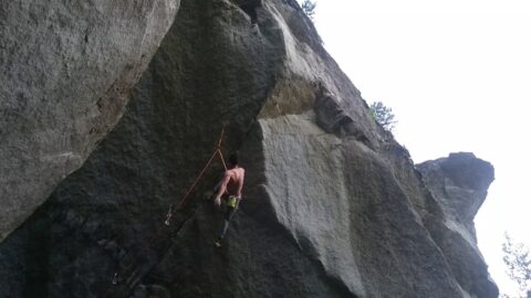 Mike Foley encadena ‘Dreamcatcher’ 9a, en Squamish