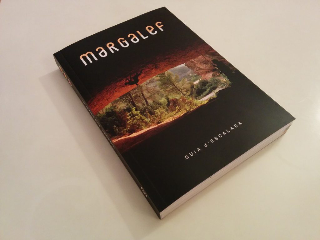portada nueva guía escalada Margalef