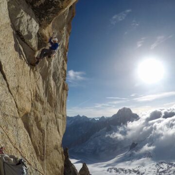 Arnaud Petit y Nina Caprez abren ‘L’Or Du Temps’ al Grand Capucin