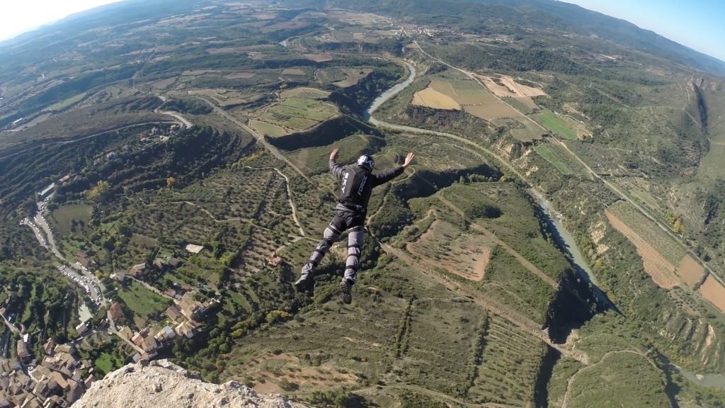 David Gutiérrez salto BASE