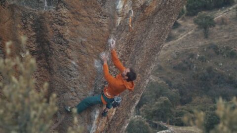 Nacho Sánchez encadenando ‘Esperanza’ 9a