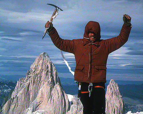 Jim Bridwell en el Cerro Torre