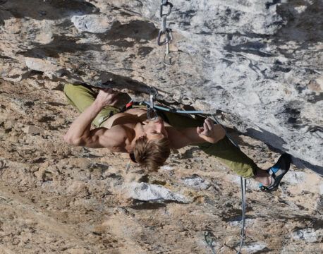 Thomas Blaabjerg encadena el primer 8c+ para Dinamarca