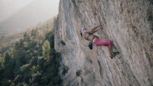 Sasha DiGiulian en ‘American Hustle’ 8c, en Oliana