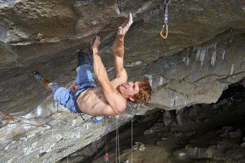 Seb Bouin y su proyecto ‘Move’ 9b/+, en Flatanger