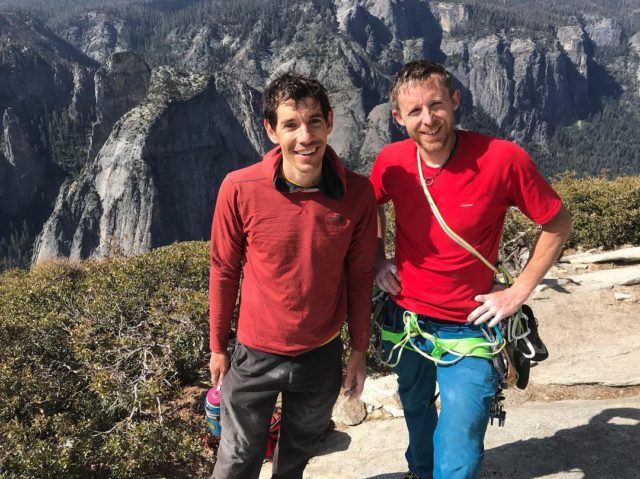 Tommy Caldwell y Alex Honnold Tommy Caldwell y Alex Honnold