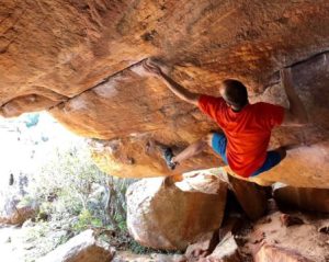 Daniel Woods y Martin Mobraten lo parten en Rocklands