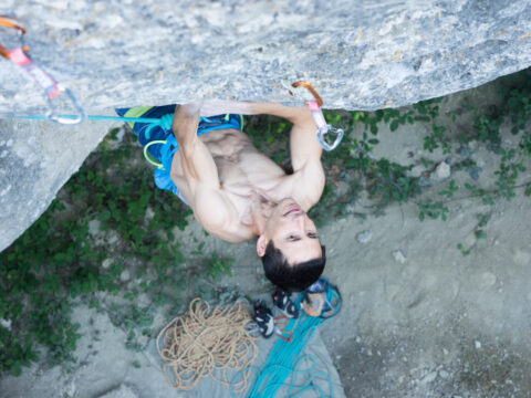 Ramon Julián consigue la primera ascensión de ‘Esclafit’ 9a