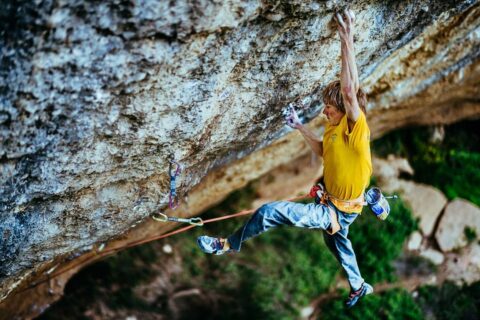 Primeras imágenes de Alex Megos en ‘Perfecto Mundo’ 9b+
