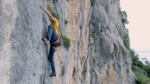 Klemen Becan en ‘Roctrip’ (250m, 8c+)