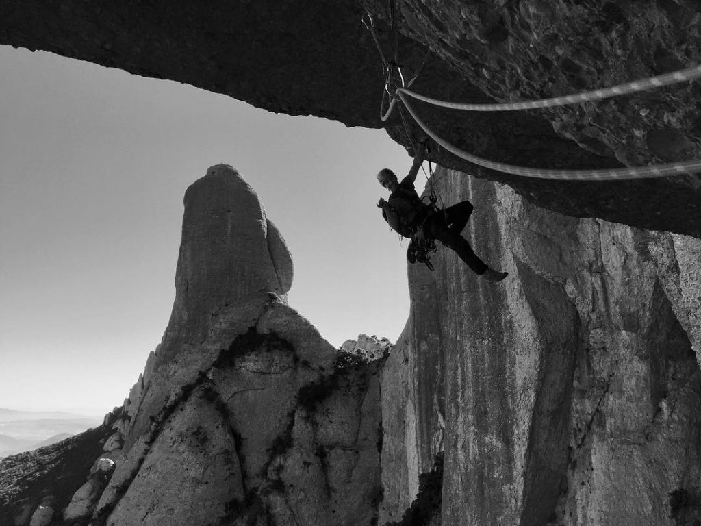 Santiago Valerga guía de escalada