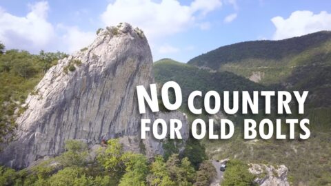 ‘No Country For Old Bolts’, escalada en Rocher Crespin