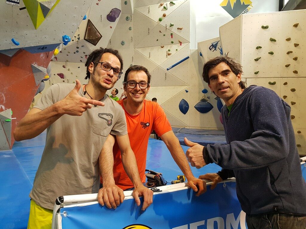 Carlos Catari, José Luis Palao y Dani Andrada