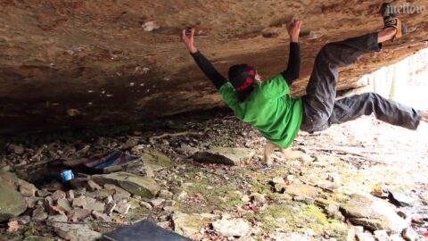 Imágenes inéditas de Daniel Woods en ‘Witness the Fitness’ V15 (8C)