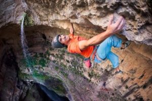 David Lama en la primera ascensión de ‘Avaatara’ 9a