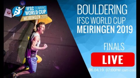 Bouldering World Cup. Meiringen 2019