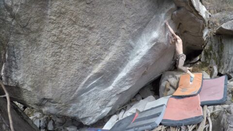 Keenan Takahashi en ‘Ninja Skills’ V14 (8B+)
