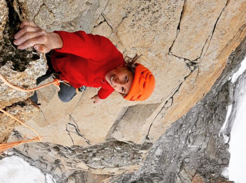 Nina Caprez, segunda ascensión femenina de ‘Voie Petit’ (450m 8b)