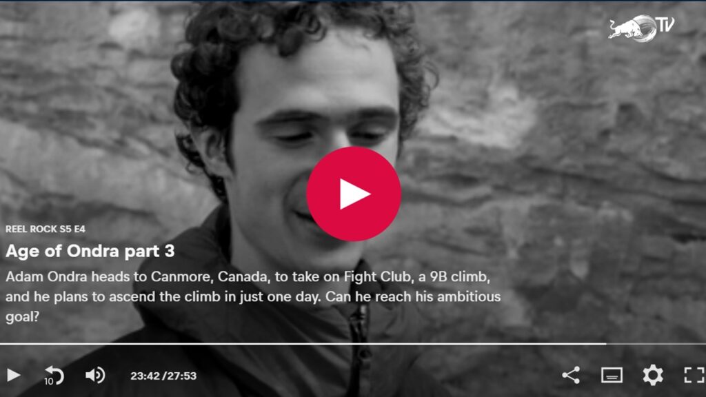 Adam Ondra vídeo de 'Disbelief' 9b