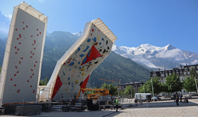 Route setting en Chamonix 2019 Route setting en Chamonix 2019
