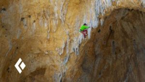 Seb Bouin en la primera ascensión de ‘Lily’s Eye’ 8c+