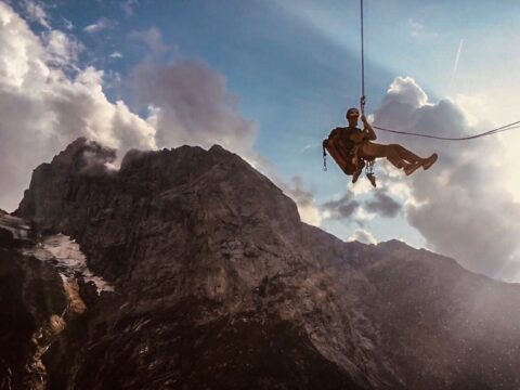 David Firnenburg, primera repetición en libre de ‘6.4 Sekunden’ (170m 8b/+)