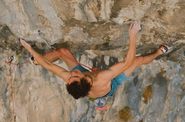 Adam Ondra en Arco Adam Ondra en Arco