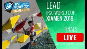 Lead World Cup. Xiamen 2019