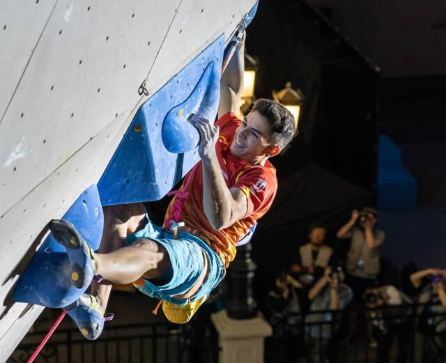 Alberto Ginés en la Copa del Mundo de Dificultad 2019 Alberto Ginés en la Copa del Mundo de Dificultad 2019