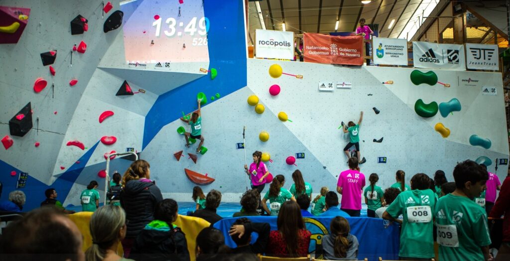 boulder en el Campeonato de España de Escalada 2019