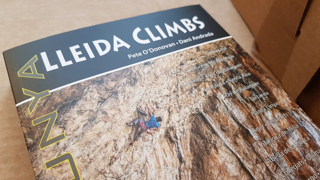 Tercera edición de la guía de escalada Lleida Climbs