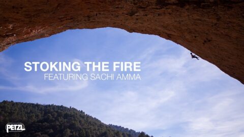 Sachi Amma encadenando ‘Stoking the Fire’ 9b