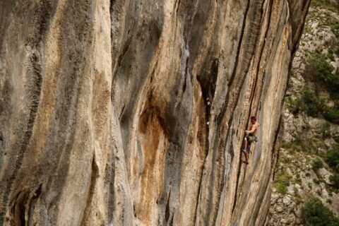 Seb Bouin se apunta la primera ascensión de ‘The Dream’ 9b