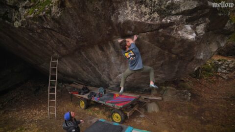 Jimmy Webb, primera repetición de ‘Off the Wagon low’ 8C+