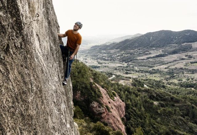 Santiago Valerga guía de escalada