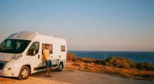 Michał Kwiatkowski, confinamiento en la autocaravana