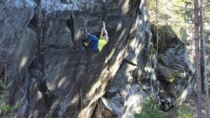 Andy Gullsten, primera ascensión del tsunami ‘Silver Lining’ 8C