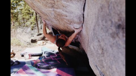 Brooke Raboutou en ‘Muscle Car’ V14 (8B+)