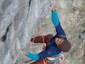 Evan Hau, primer escalador canadiense en el 9a+