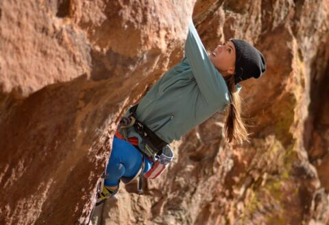 Margo Hayes y Paige Claassen encadenan ‘Kryptonite’ 9a