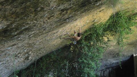 Alex Garriga encadenando ‘Marillion’ 9a
