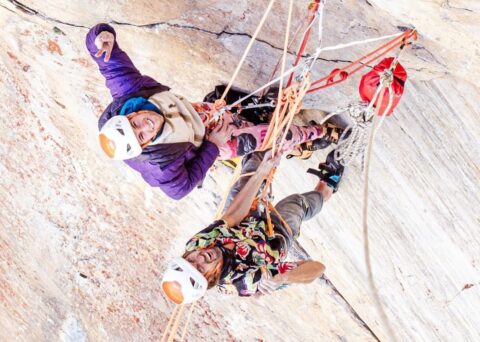 Cuatro ascensiones en libre el mismo día en ‘Headless Children’ (260m 8b)