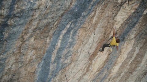 Alex Megos encadena ‘Bibliographie’, un posible 9c