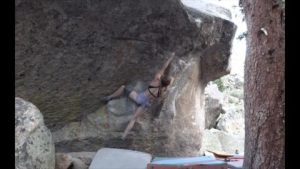 Isabelle Faus encadena ‘Creme de la Crumb’ V14 (8B+)
