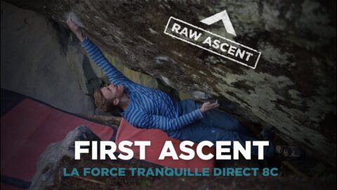 Jakob Schubert en ‘La Force Tranquille direct’ 8C