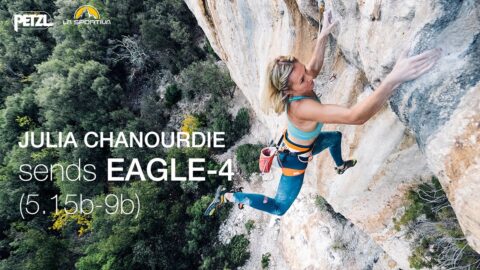 Julia Chanourdie en ‘Eagle-4’ 9b