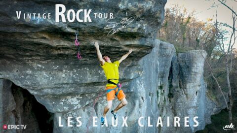 Seb Bouin y la trilogía de 9a de Fred Rouhling en Eaux Claires