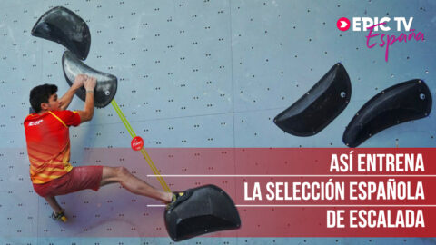 Así entrena la Selección española de escalada